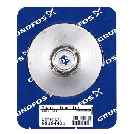 GRUNDFOS Pump Repair Parts- Spare, Impeller CRN 4 (SF), CRN Series. 98394421